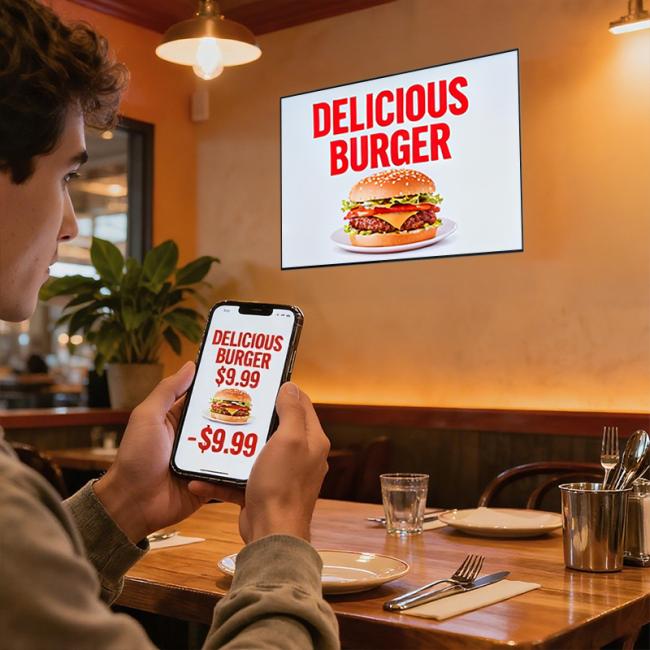 VETO's Wall Mount Digital Signage
