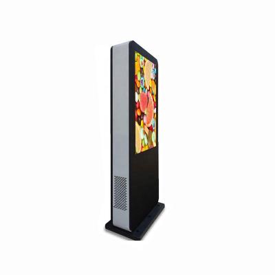 China High Brightness Outdoor Touch Screen Kiosk , Outdoor Digital Totem IP65 Waterproof for sale