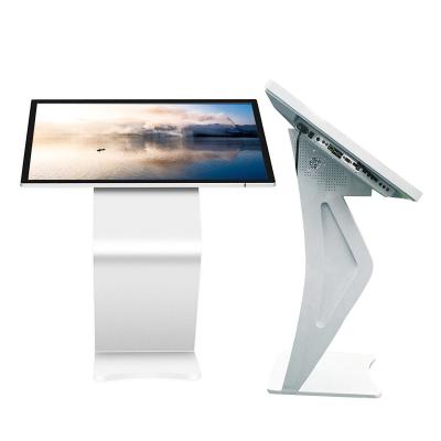 China 55 Inch Horizontal LCD Kiosk Displays , LCD Touch Screen Kiosk 1920 X 1080 Pixels for sale