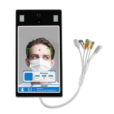 China Biometric Facial Recognition Temperature Measurement Access Control for sale