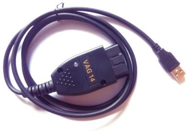 China COM 14,10 VCDS HEX do VAG da ferramenta diagnóstica do VAG do inglês/Deutsch PODE relação de USB PARA carros da VW AUDI à venda