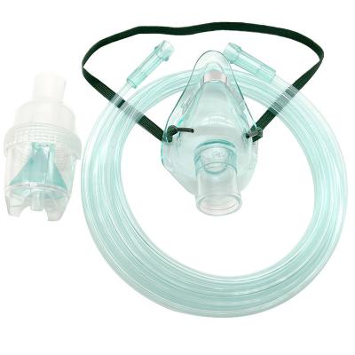China Oxyaider Pediatric Nebulizer Mask Non Toxic PVC Material With Tubing And Chamber for sale