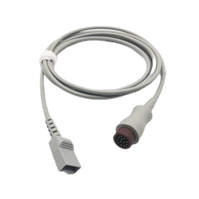 Chine 12 Pin Ibp Adapter Cable Mindray T5/T6/T7/T8 3m / 10ft 001C-30-70757 à vendre