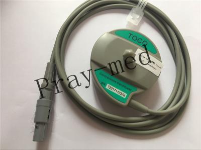 China Sunray SRF618K9 Ultrasound Transducer Probe Ctg Fetal Monitor Toco 3m Length for sale