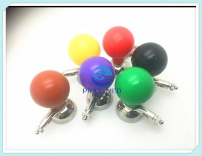 China Rubber Ball Reusable ECG Electrodes / Limb Clamp Ecg Electrodes CE Standard for sale