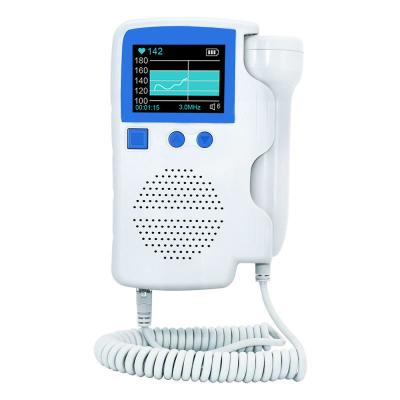 China ABS DC3.7V 3MHz Fetal Doppler Heartbeat Detector For Clinic for sale
