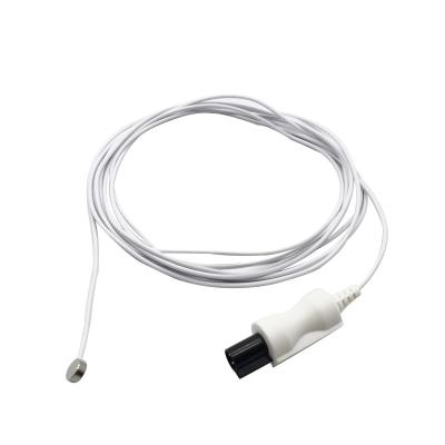 China GE Datex Ohmeda Infant Warmers Temperature Probe 3-Pin Connector 6600-0875-700 for sale