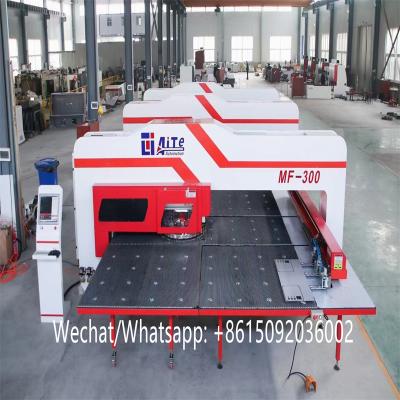 China Aluminum Plate Sheet Metal Punching Machine CNC Turret Press Stamping Stroke 32mm for sale