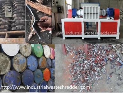 China Customizable Steel Scrap Shredder Machine With High Strength Revolving Knife for sale