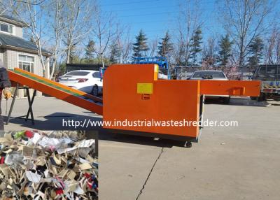 China Shoe Factory Leftover Waste Cutting Machine Foam Leather PU Shredder Crusher for sale