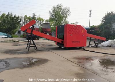 China Plastic Twisted Rotary Blades Scrap Cutting Machine For Jumbo Bags for sale