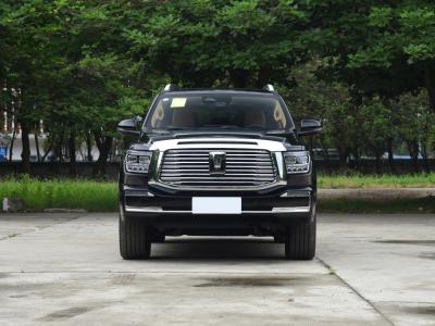 China SUV negro de 7 plazas tanque OEM versión comercial mediana y grande SUV híbrido de gasolina en venta
