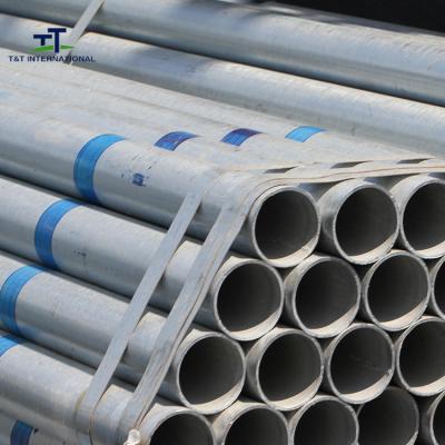 China Hollow Section Hot Dip Galvanized Steel Pipe Zinc Coated Heavy Duty For Gas Oil Pipeline for sale