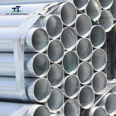 China Carbon Galvanized Steel Pipe , Galvanised Metal Pipe Q195 Q235 Anti Corrosion for sale