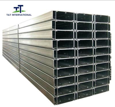 China Roll Forming Structural Steel Channel Solar Mounting Bracket Customizable Design for sale