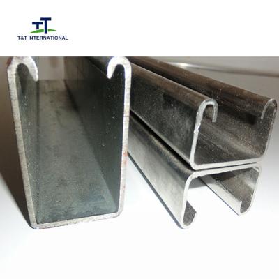 China Prefabricated  Mild Steel C Channel High Precision Dimensional Stable Customized for sale