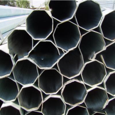 China EMT Pipe Cold Drawn Oval Metal Tube , Octagonal Steel Pipe High Precision for sale