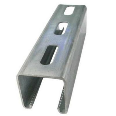 China Rust Proof C Channel Galvanized Steel High Load Capacity Building Materials for sale