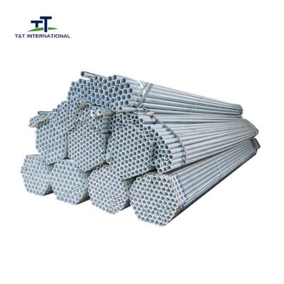 China Thin Wall  Galvanized Steel Pipe Greenhouses Structure Long  Life Expectancy for sale