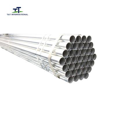 China Anti Corrosion Galvanized Well Pipe , Galvanized Iron Tube Threaded Both Ends for sale