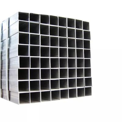 China 2.5 Inch Mild Steel Square Tube Chemical Stable Environmental Friendly Decorative for sale