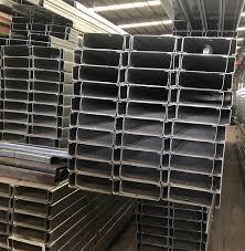China Industry Guide Rails C Channel Galvanized Steel Perforated With OEM ODM Service for sale