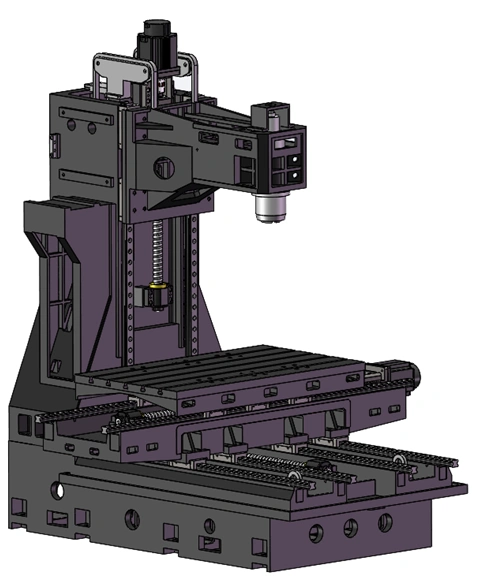 VS series machine structure diagram