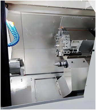 HT Series programmable tailstock feature