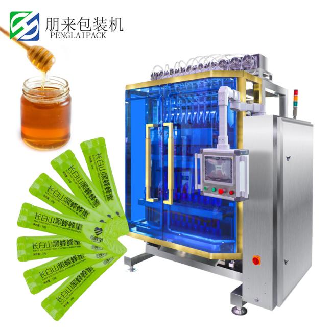Super Honey Sachet Stick Packing Machine Bee Honey Filling and Sealing Machine Automatic Multi Lanes Liquid Packaging Machine