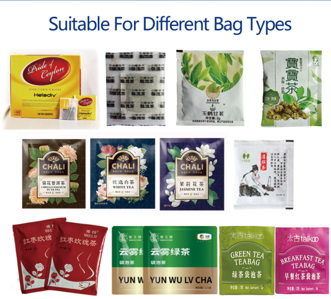 Wholesale Filter Paper Instant Tea Leaves Inner and Outer Bag Packing Making Sealing Machine for Small Business