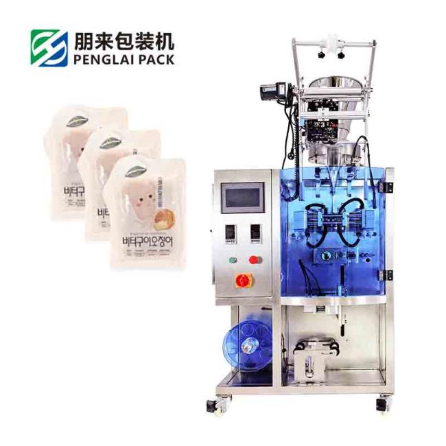 Irregular Shape Small Sachet Liquid Stick Jelly Ice Pop Juice Pouch Filling Machines Packing Machine for Food Factory