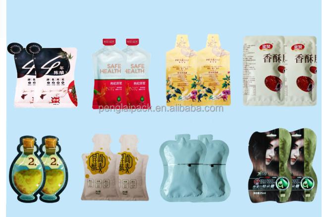 Irregular Shape Small Sachet Liquid Stick Jelly Ice Pop Juice Pouch Filling Machines Packing Machine for Food Factory