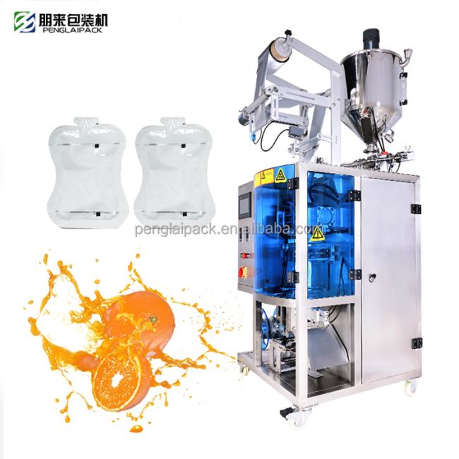 Irregular Shape Small Sachet Liquid Stick Jelly Ice Pop Juice Pouch Filling Machines Packing Machine for Food Factory