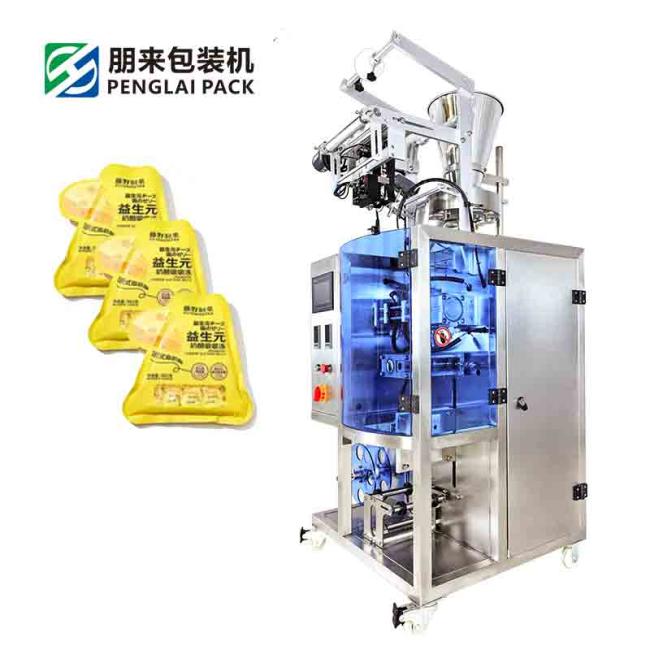 Irregular Shape Small Sachet Liquid Stick Jelly Ice Pop Juice Pouch Filling Machines Packing Machine for Food Factory