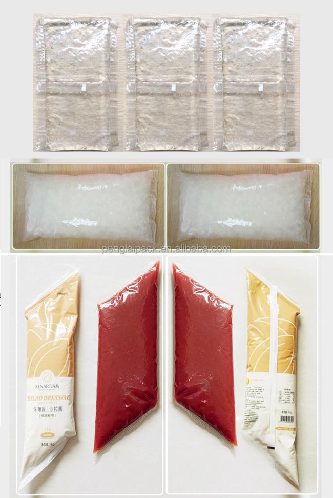 Multi Function Dipping Sauce Ketchup Sachet Jam Drink Glue Pate Beauty Wax Coconut Fruit Vacuum Filling Packing Machine