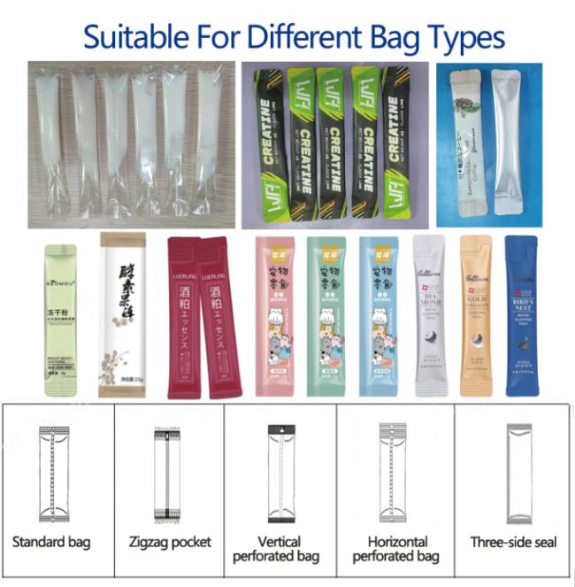Fully Automatic Four Side Sealing Bag UHT Milk Packing Packaging Machine Multilane Liquid Sachet Creamy Dressing Filling Machine 2