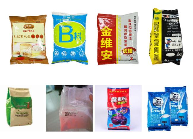 Fully Automatic Flour Spice Seasoning Condiment Washing Powder Pillow Bag Filling Packing Machine