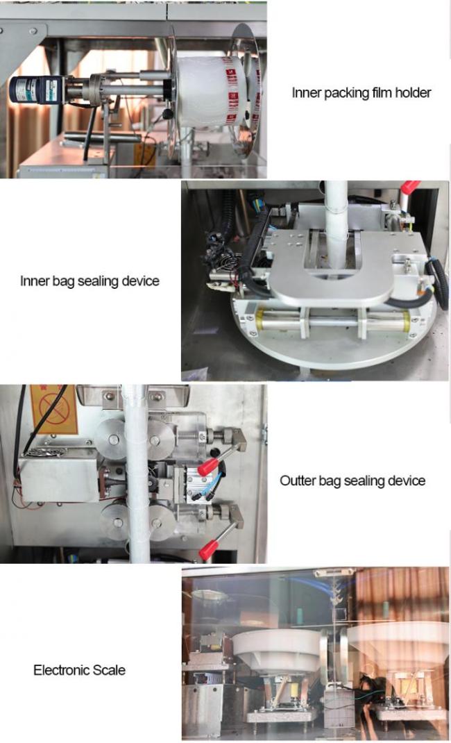 Factory Direct Sale High Speed Automatic Tea Packing Machine Triangular Tea Bag Packaging Machine Ultrasonic Packing Machine Inner and Outer Tea Bag Packing Machine 1