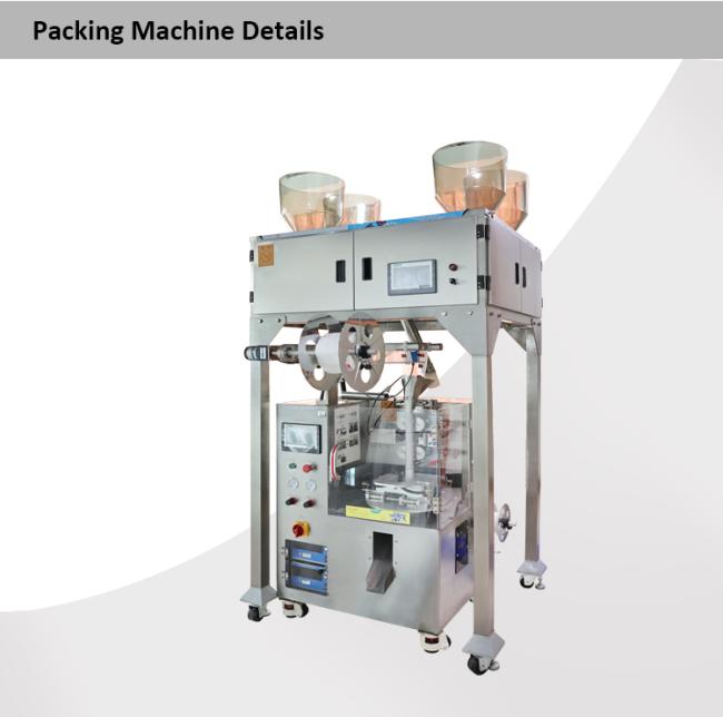 Automatic Tea Packaging Machine - Side Operation View