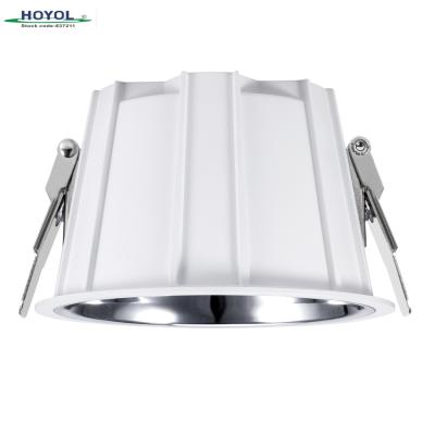 China Anti-glare Led Downlight CE Rohs Approved Cut out 100mm 150mm 200mm Downlight Unique Model Recessed Downlights for sale