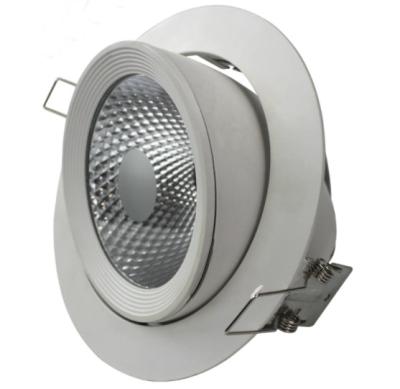 China 3000lm Recessed LED Downlight 100lm/w 30W COB LED Downlight Bulb for sale