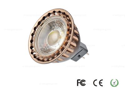 China 350lm GU5.3/MR16 AC12V 3W Dimmable LED pone de relieve el proyector caliente del blanco LED en venta