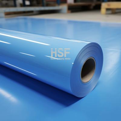 China Opaque Blue 120 Micron High Density Poly Film For Laboratory Packaging for sale