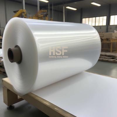 China 50 micron opaque white cast polypropylene films for packaging, medical products, electronics, printing, taping, labeling for sale