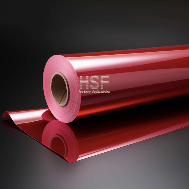Close-up view of PET Anti Static Film coating