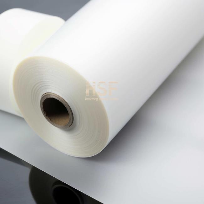 Close-up view of TPU film demonstrating uniform thickness and surface quality