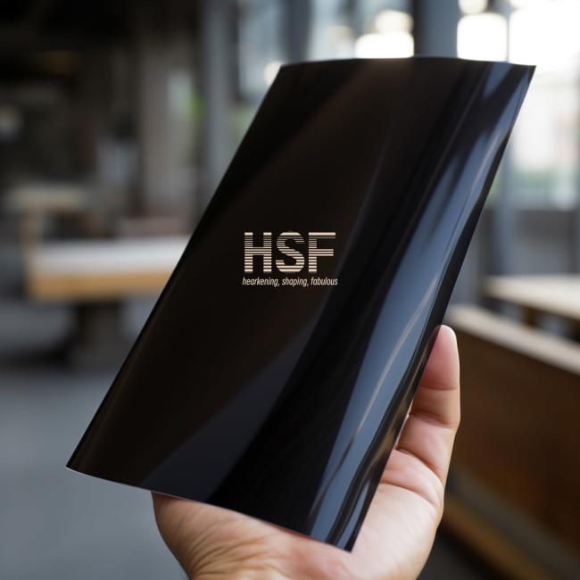 36μm Black PET Non Silicone Coated Release Film sample