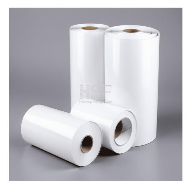 Close-up view of BOPP Pearlescent Film surface and quality