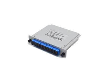 China Cinza tipo cassette material do divisor 1X8 SCUPC do PLC da fibra ótica do ABS para WDM - PON à venda