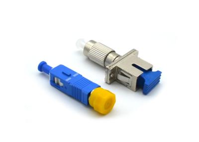 China FC - SC Fiber Optic Attenuator 1 - 30dB FTTH Converter With Metal / Plastic Housing for sale